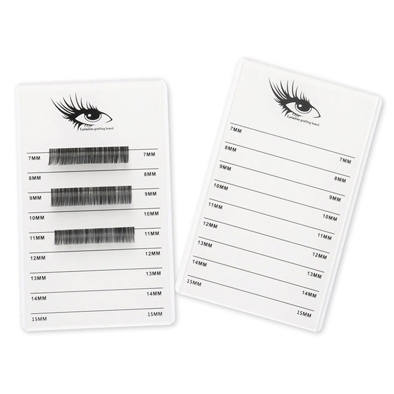 Eyelash Extension Look - 1Pc Acrylic Lash Holder Palette False